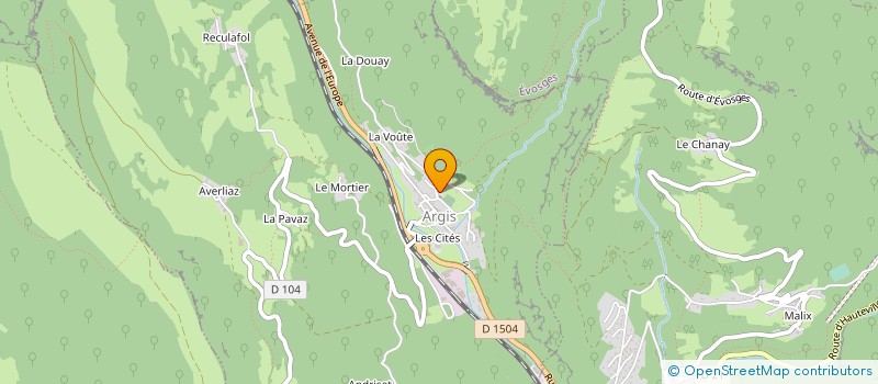 localisation de l'entreprise DOMAINE DES TRAITS DU HAUT BUGEY à ARANDAS
