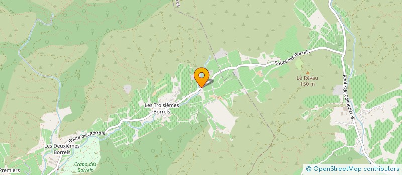 localisation de l'entreprise DOMAINE DES TROIS CHENES à HYERES
