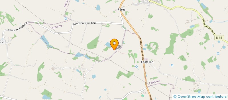 localisation de l'entreprise DOMAINE DES TROIS L  MONCAUT