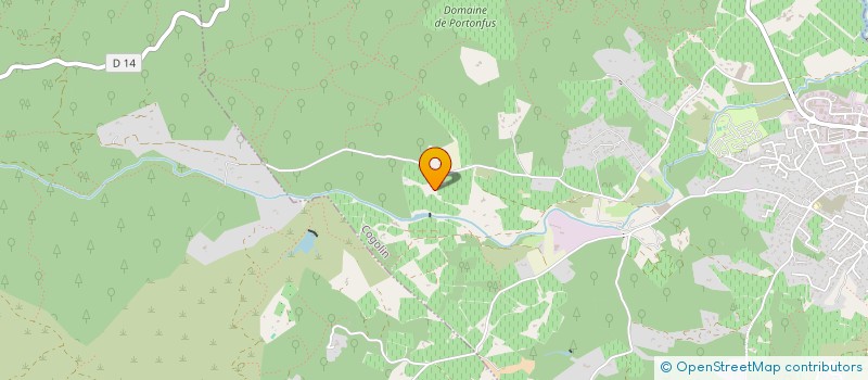 localisation de l'entreprise DOMAINE DES VALLATS à COGOLIN