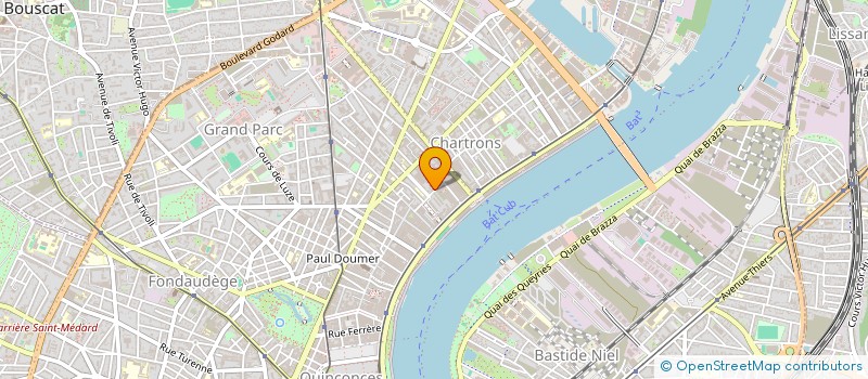 localisation de l'entreprise DOMAINE DES VERTUS  BORDEAUX