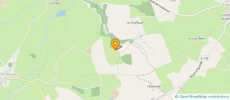 localisation de l'entreprise DOMAINE DES VESVRES  BOURBON L'ARCHAMBAULT