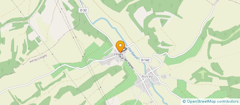 localisation de l'entreprise DOMAINE DOSNON  AVIREY LINGEY