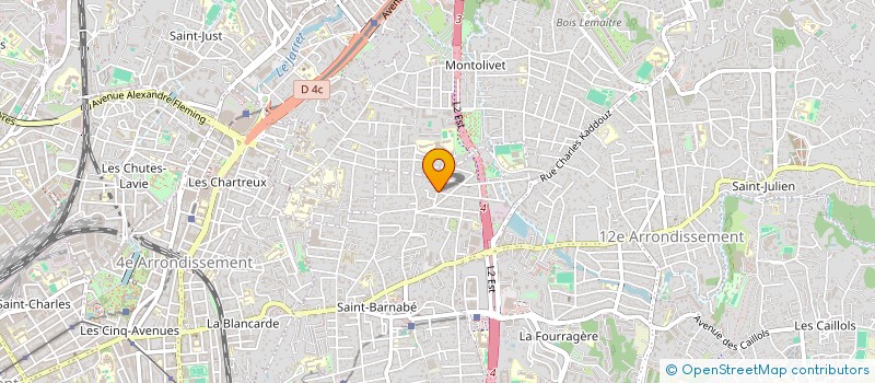 localisation de l'entreprise DOMAINE DU BARON à MARSEILLE