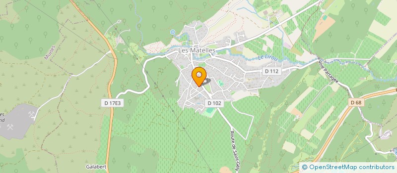 localisation de l'entreprise DOMAINE DU BAROU à VALFLAUNES