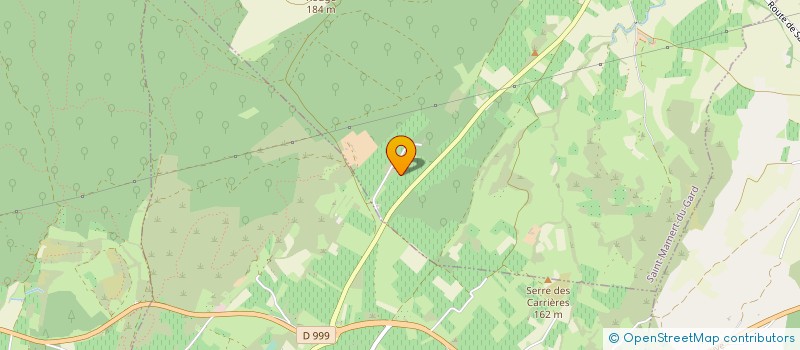 localisation de l'entreprise DOMAINE DU BRUSQUIE  SAINT-MAMERT-DU-GARD