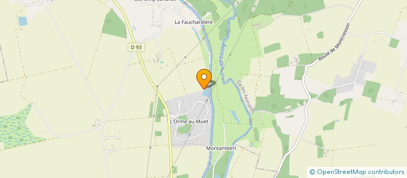 localisation de l'entreprise DOMAINE DU CANAL à MONTCRESSON