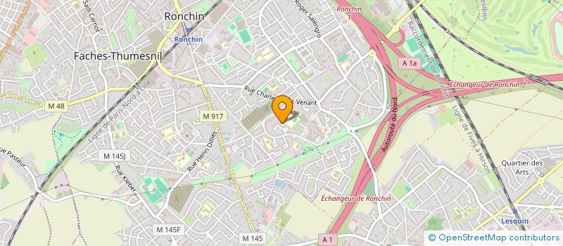 localisation de l'entreprise DOMAINE DU CERF  RONCHIN