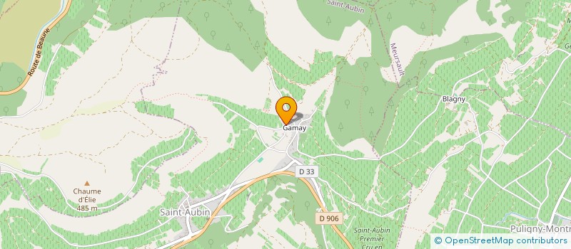 localisation de l'entreprise DOMAINE DU CHATEAU DE SAINT AUBIN à SAINT-AUBIN