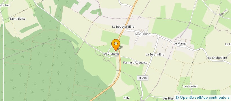 localisation de l'entreprise DOMAINE DU CHATELET à LES ASPRES