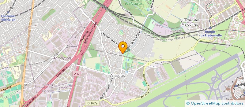 localisation de l'entreprise DOMAINE DU CHAUCHOUE à WISSOUS