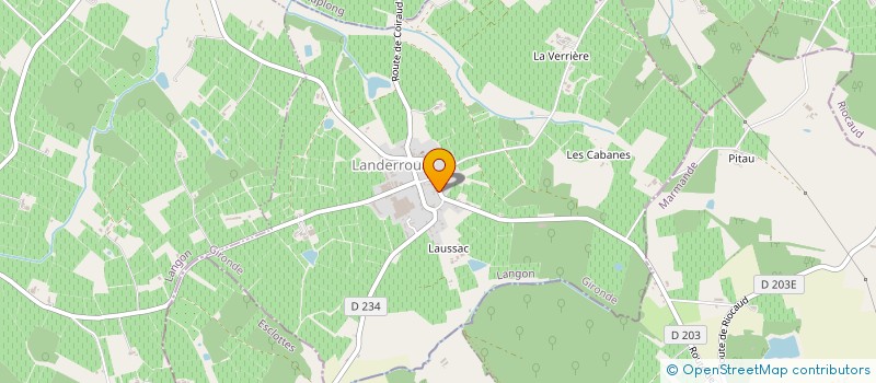 localisation de l'entreprise DOMAINE DU CHENE VERT  LANDERROUAT