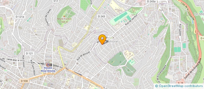 localisation de l'entreprise DOMAINE DU CHENET  BIHOREL