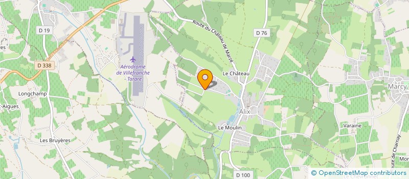 localisation de l'entreprise DOMAINE DU CLOS DES LIESSES  ALIX