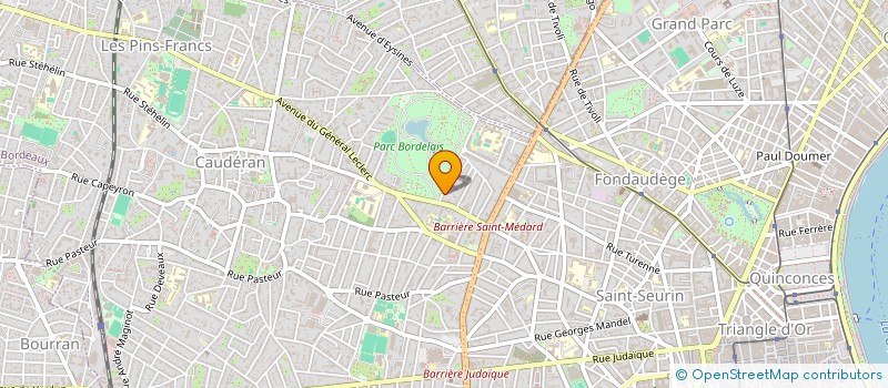 localisation de l'entreprise DOMAINE DU FLAMAND  BORDEAUX