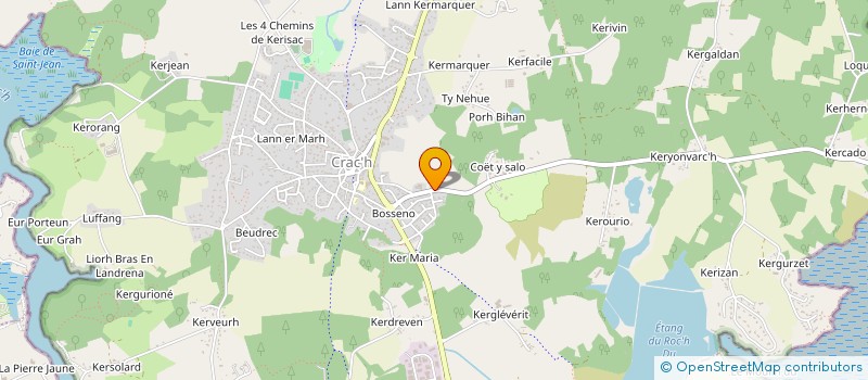 localisation de l'entreprise DOMAINE DU FORT ESPAGNOL  CRACH