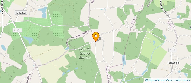 localisation de l'entreprise DOMAINE DU FOURQUET  SAINT-ANTOINE-SUR-L'ISLE