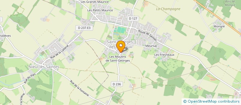 localisation de l'entreprise DOMAINE DU GRAND LEMBERT  SAINT-GEORGES-DES-COTEAUX