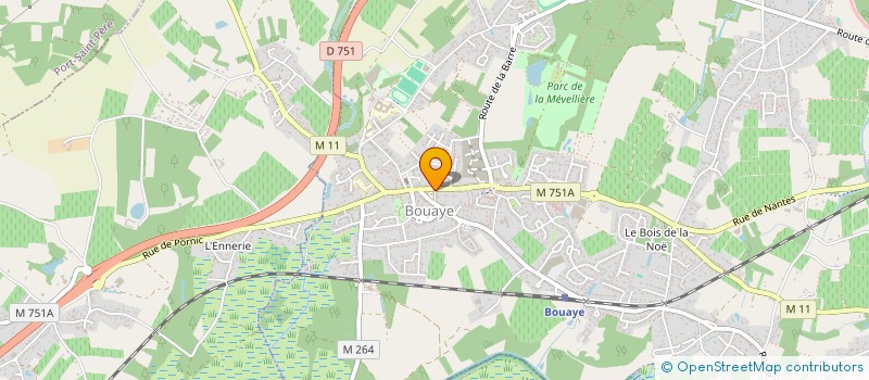 localisation de l'entreprise DOMAINE DU HAUT BOURG à BOUAYE