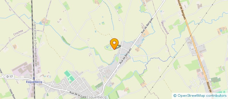 localisation de l'entreprise DOMAINE DU HERON  ESQUELBECQ