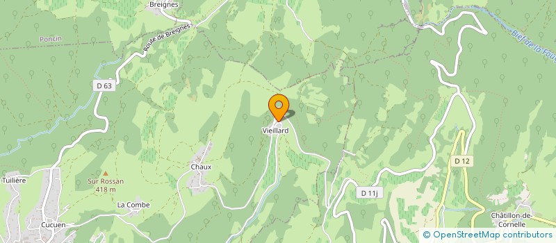 localisation de l'entreprise DOMAINE DU KRE à JUJURIEUX