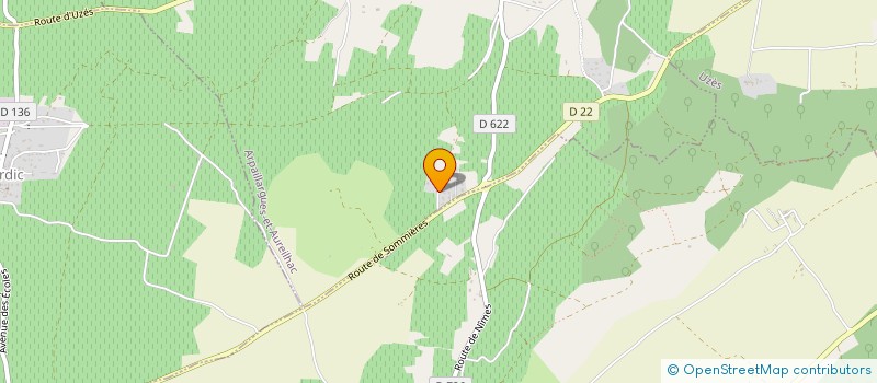localisation de l'entreprise DOMAINE DU MAS DE BILLOT à ARPAILLARGUES-ET-AUREILLAC