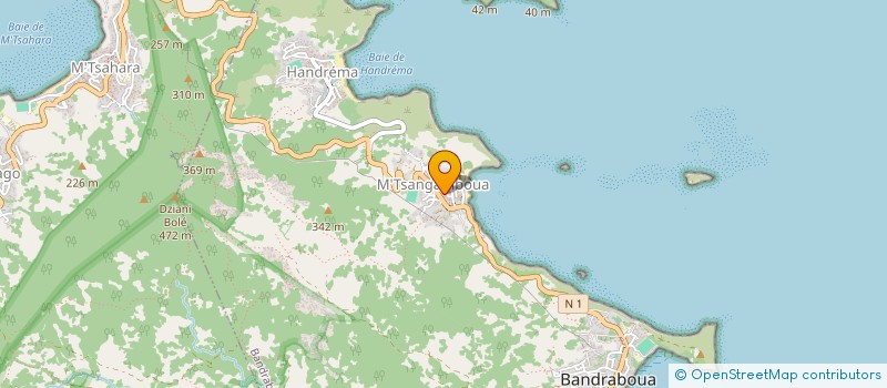 localisation de l'entreprise DOMAINE DU MIKITANIJOU à BANDRABOUA