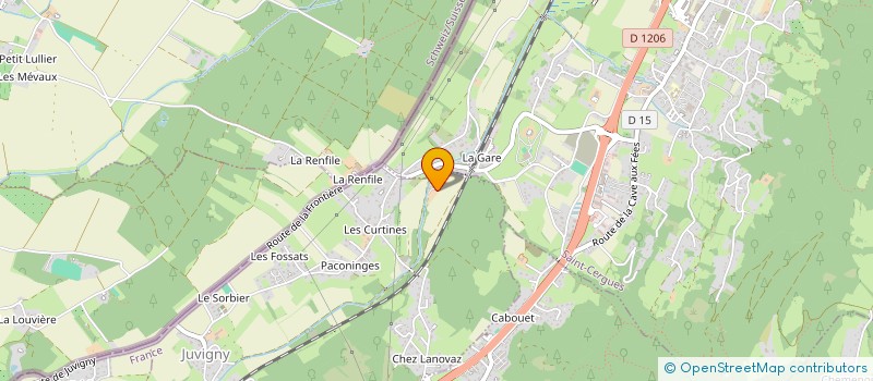 localisation de l'entreprise DOMAINE DU MOULIN  JUVIGNY