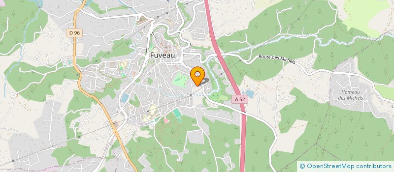 localisation de l'entreprise DOMAINE DU MOULIN DE L'ARC à FUVEAU