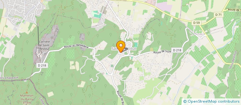 localisation de l'entreprise DOMAINE DU PAS DE CLAVEL à CLANSAYES