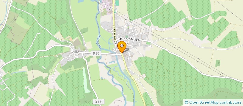 localisation de l'entreprise DOMAINE DU PATIS à CHEMILLY-SUR-SEREIN
