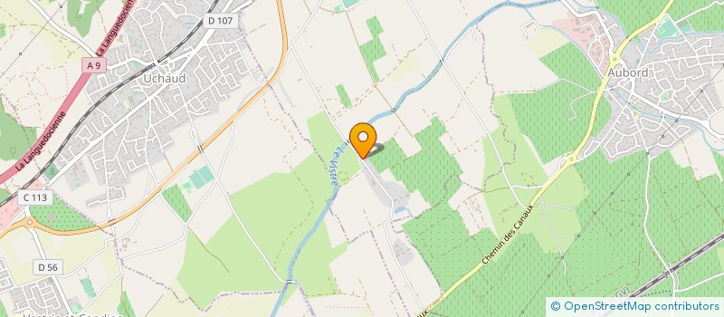 localisation de l'entreprise DOMAINE DU PETIT MAS  BERNIS