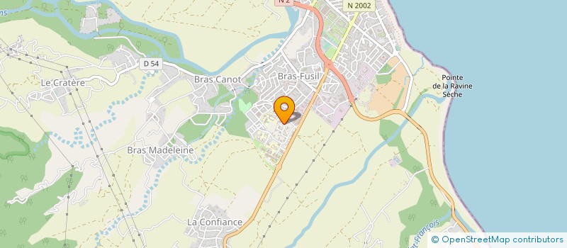 localisation de l'entreprise DOMAINE DU PITON BLEU à SAINT-BENOIT
