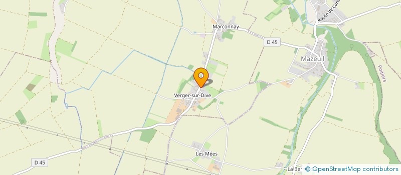 localisation de l'entreprise DOMAINE DU PRE HEREAULT  LA GRIMAUDIERE