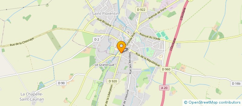 localisation de l'entreprise DOMAINE DU RELAIS à VATAN
