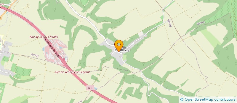 localisation de l'entreprise DOMAINE DU TRIPTYQUE  VENOY