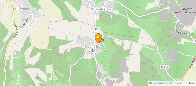 localisation de l'entreprise DOMAINE DU TUMULUS à NUITS-SAINT-GEORGES