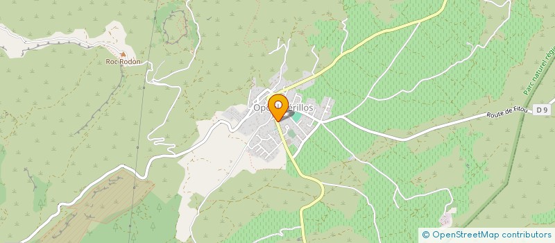 localisation de l'entreprise DOMAINE DU VIEUX GENEVRIER  OPOUL-PERILLOS