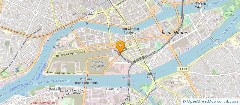 localisation de l'entreprise DOMAINE DU VIGNERON à NANTES