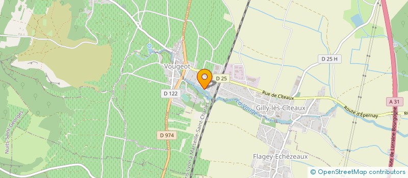 localisation de l'entreprise DOMAINE ELISA SIGAUT  GILLY-LES-CITEAUX