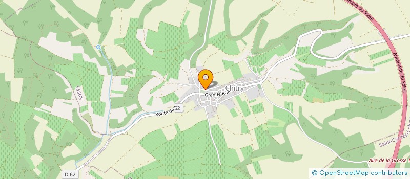 localisation de l'entreprise DOMAINE ELODIE CHALMEAU  CHITRY