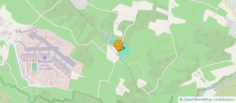 localisation de l'entreprise DOMAINE EQUESTRE DES GRANDS PINS  VIDAUBAN