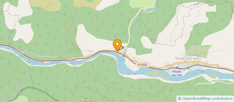 localisation de l'entreprise DOMAINE EQUESTRE DES VALS D 'AZUR à RIGAUD