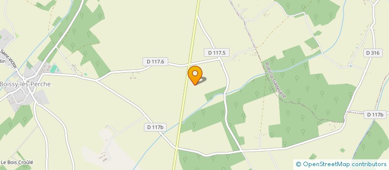 localisation de l'entreprise DOMAINE EQUIN DU CERF à BOISSY-LES-PERCHE