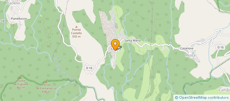 localisation de l'entreprise DOMAINE ET TERROIR DE CORSE à ALERIA