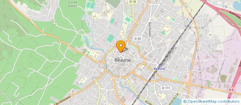 localisation de l'entreprise DOMAINE FATIEN à BEAUNE