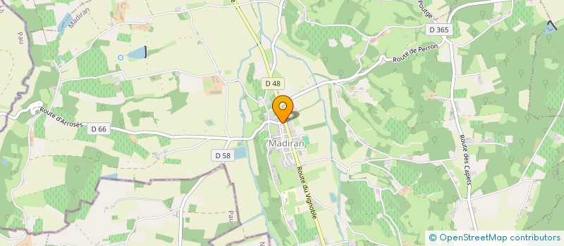 localisation de l'entreprise DOMAINE FAURON  MADIRAN