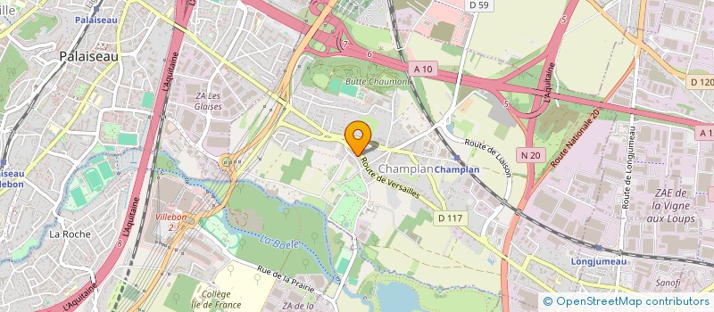 localisation de l'entreprise DOMAINE FM  CHAMPLAN