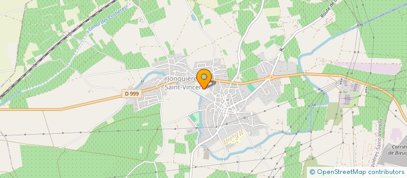 localisation de l'entreprise DOMAINE FONTAINE DE TAVIE  JONQUIERES-SAINT-VINCENT