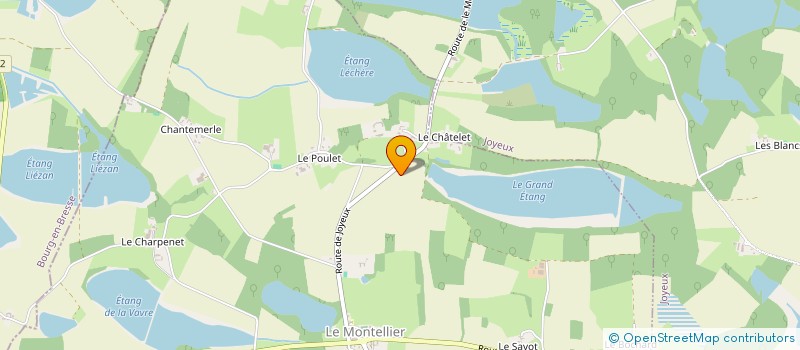 localisation de l'entreprise DOMAINE FOURCHETTE  JOYEUX